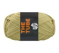 LANA GROSSA The Tube | Weiches & gefüllte, ideal geeignet für Home- Accessoires und Taschen | Handstrickgarn aus 60% Baumwolle & 40% Nylon | 200g Wolle zum Stricken & Häkeln | 114m Garn FB 25