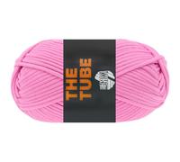 LANA GROSSA The Tube | Weiches & gefüllte, ideal geeignet für Home- Accessoires und Taschen | Handstrickgarn aus 60% Baumwolle & 40% Nylon | 200g Wolle zum Stricken & Häkeln | 114m Garn FB 19