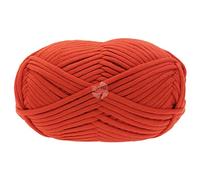 LANA GROSSA The Tube | Weiches & gefüllte, ideal geeignet für Home- Accessoires und Taschen | Handstrickgarn aus 60% Baumwolle & 40% Nylon | 200g Wolle zum Stricken & Häkeln | 114m Garn FB 7