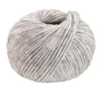 LANA GROSSA Twinny | Voluminöses Kettengarn aus Merinofasern mit Flauscheffekt | Handstrickgarn aus 97% Schurwolle (Merino extrafein) & 3% Polyamid | 50g Wolle zum Stricken & Häkeln | 100m Garn FB12