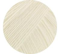 LANA GROSSA Woolycell | Hochwertiges Sockengarn ohne Polyamidanteil, aus 65% Schurwolle (Merino) & 35% Lyocell, waschmaschinenfest | 100g Wolle zum Stricken & Häkeln | 400m Handstrick-Garn FB 1