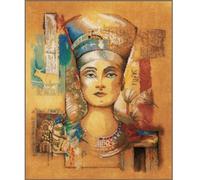 Lanarte Kreuzstich Stickpackung Nofretete Zählmuster