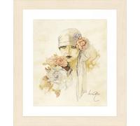 Lanarte SARA Moon from Romantic Collection Counted Cross Stitch KIT by