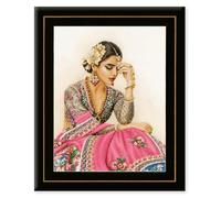 Lanarte Kreuzstich-Set TRADITIONELLE REMINISZENZ – gezähltes Kreuzstichbild 35×45 cm für Erwachsene