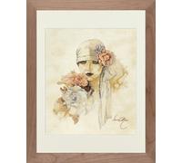 Lanarte SARA Moon from Romantic Collection Counted Cross Stitch KIT by