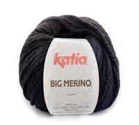 Lanas Katia Big Merino, Schwarz, Cod. 2