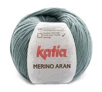 Lanas Katia Merino Aran Knäuel, Aquamarin, Cod. 65