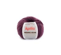 Katia Merino Aran - Farbe: Berenjena (78) - 100 g/ca. 155 m Wolle