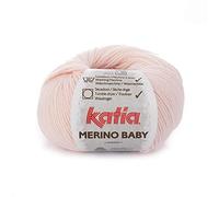 Katia Merino Baby 007 cornouiller rose 50g Wolle Wolle