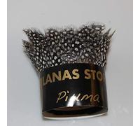 Lanas Stop Feder Wolle Ball, Erde, 25 Gramm, 60% Federn, 33% Polyester, 7% Acryl, Nadeln 4 - 5, 2 bis 4 m