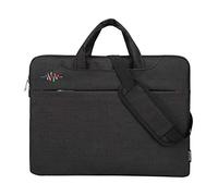 lanbao881 15-Zoll-Laptop-Hülle 15 15.6" Felt Laptop Sleeve with Handle Portable Carrying Case Bag Pouch for Asus/Acer/Dell/HP/Lenovo/Toshiba - Black +Gift(Card Reader) BCP3BT@TZA
