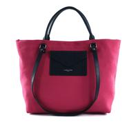 LANCASTER Actual Canvas Conscious Tote Bag XL Fuxia