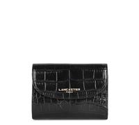 Lancaster Exotic Croco Geldbörse schwarz