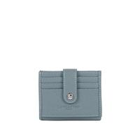 Lancaster | Foulonné PM - Kartenetui aus Rindsleder, genarbt, blauer Ton