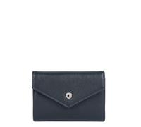 Lancaster | Foulonné PM Kartenhalter aus genarbtem Rindsleder, dunkelblau