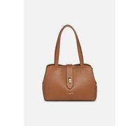 Lancaster - Handtaschen Sac cabas épaule Avec fermoir M Top Doub - Braun - Größe T.U