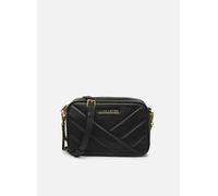 Lancaster Soft Matelassé Umhängetasche schwarz, Leder, Damen