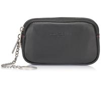 Lancaster Herren Soft Vintage Homme Tasche, Schwarz/Rot