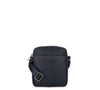 LANCASTER Homme MIni Soft Vintage Zipped Bag Bleuf Camel