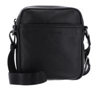 LANCASTER Homme MIni Soft Vintage Zipped Bag Noir