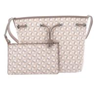 LANCASTER Ikon Bucket Bag Beige