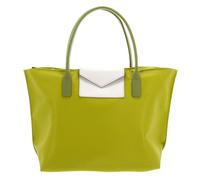 LANCASTER Maya Handbag Celeri - Ecru - Pistache