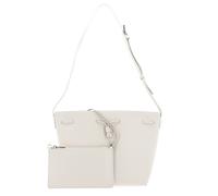 LANCASTER Pur & Element City Shoulder Bag Ecru - In - Champagne