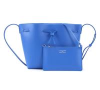 LANCASTER Saffiano Pure Smooth Bucket Bag S Bleu Cyan