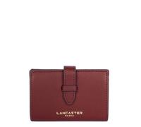 LANCASTER | Sierra PM - Kartenhalter aus genarbtem Rindsleder, Bordeaux