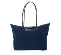 LANCASTER Smart KBA Large Shoulder Bag Bleu Foncé