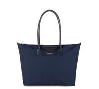 LANCASTER Smart KBA Large Shoulder Bag Bleu Foncé
