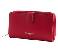 LANCASTER Smooth Back To Back Organizer Wallet Rouge