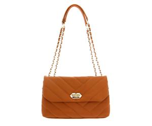 LANCASTER Soft Matelassé Crossbody Bag Gold