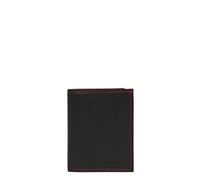 Lancaster Soft Vintage Homme, Herren Reisezubehör- Brieftasche, Noir_Rouge,