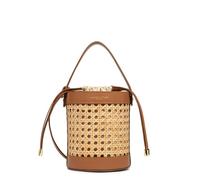 Lancaster Unisex Cannage Rotin Tasche, Camel