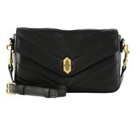 LANCASTER Soft Matelassé Crossbody Bag Noir