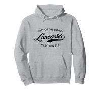 Lancaster WI City of The Dome für Männer und Frauen. Pullover Hoodie