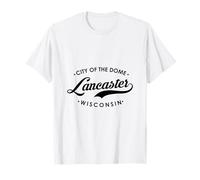 Lancaster WI City of The Dome für Männer und Frauen. T-Shirt