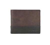 Lancetti Herren-Geldbörse aus Echtem Leder, Schlank und Klein, mit Münzfach und Geschenkbox