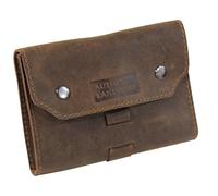 LandLeder Old School Stiftetui - Leder Federtasche - 6 Schreibgeräte