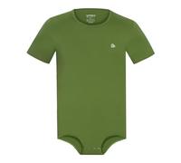 Landofgenie Herren Onesie Pyjamas für Erwachsene One Piece Pyjamas Kurzarm Crotch Bodysuit Top Shirt Romper Grau S