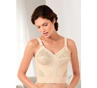 Lang-BH TRIUMPH, Damen, Gr. 90, Cup D, beige (elfenbein), 79% Polyamid, 13% Elasthan, 8% Baumwolle, BHs (289524-90) elfenbein