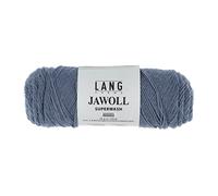 Lang Jawoll Superwash Farbkarte Sockenwolle (83.0007 blau-grau)