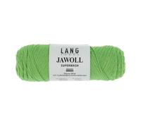 LANG YARNS »Jawoll« Häkelwolle, (50 Gramm), Sockerngarn-Klassiker mit innenliegendem 5g Beilaufgarn, APFEL - 0216