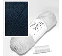 Lang Jawoll Superwash Sockenwolle Farbwahl (34 - Marine)