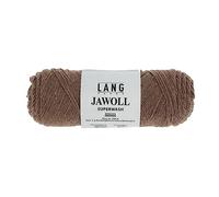 Lang Jawoll Superwash Sockenwolle Farbwahl (95 - mittleres dunkelbraun)