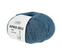 Lang Yarns - Alpaca Soxx 4-fach/4-PLY 0088 petrol melange 100 g
