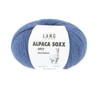 Lang Yarns ALPACA SOXX 4-Fach / 4-PLY 100g/390 m Fb. 10 BLAU