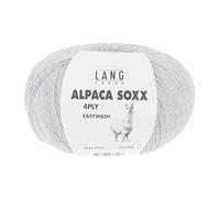 LANGYARNS - ALPACA SOXX 4-FACH/4-PLY - Farbe - HELLGRAU MÉLANGE