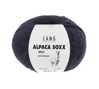 Lang Yarns Alpaca Soxx 4-ply 1062.0125 - Navy mélange